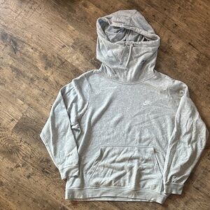 Nike Light Gray Pullover Hoodie
